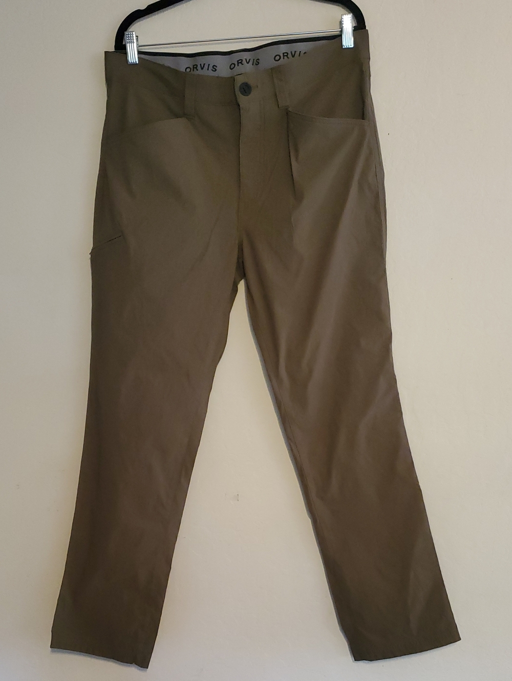 Orvis Men's Olive High Performance Pants  34x32